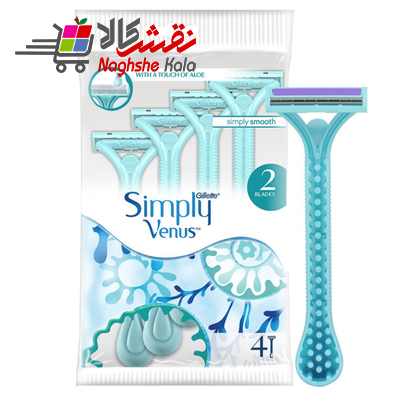 خودتراش ژیلت مدل Venus بسته 4 عددی