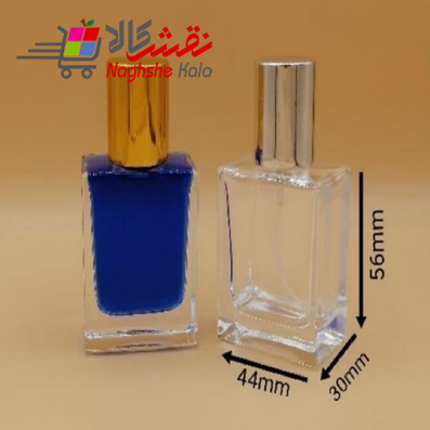 ظرف عطر اسپری 30 میل ایزی کریمپ شیشه ای لوکس 12 عددی ( تعداد در کارتن 144 عدد )