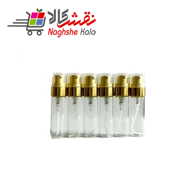 فروش عمده شیشه عطر اسپری 5 میل فلزی